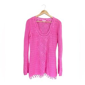 Lilly Pulitzer Athena Crochet Sweater